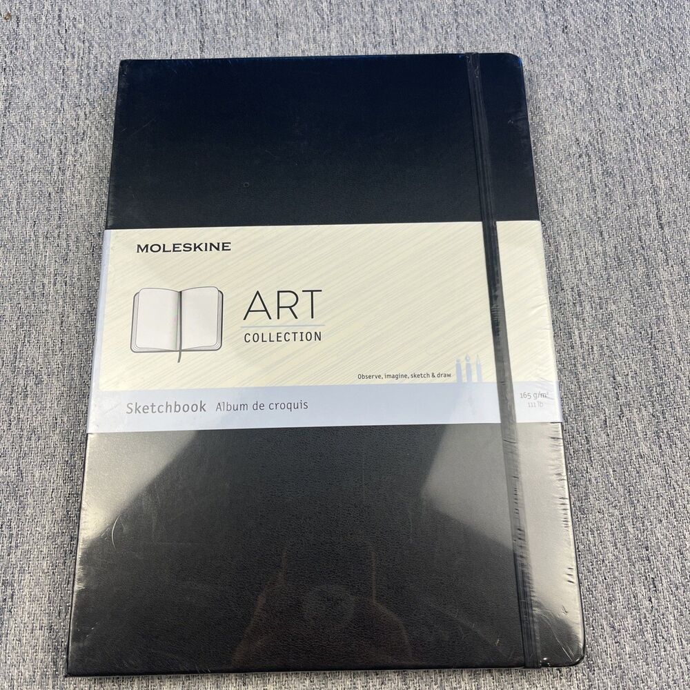 Moleskine Art Sketchbook, Hard Cover, A4 (8.25 X 11.75) Plain Hardcover New